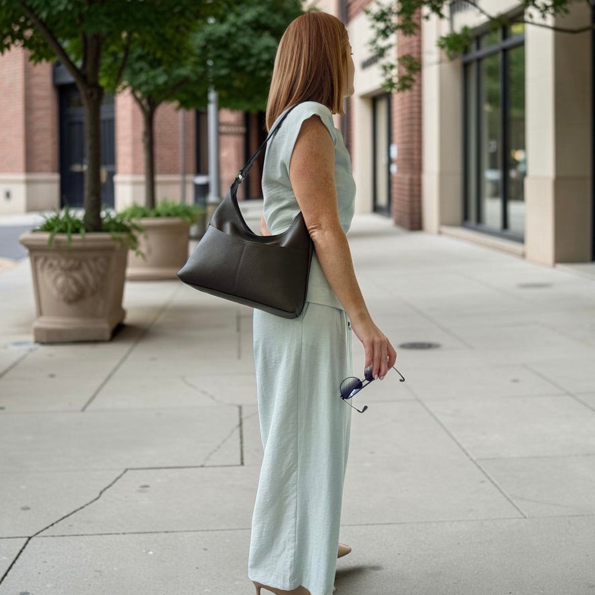 Vella Shoulder Bag-Graphite