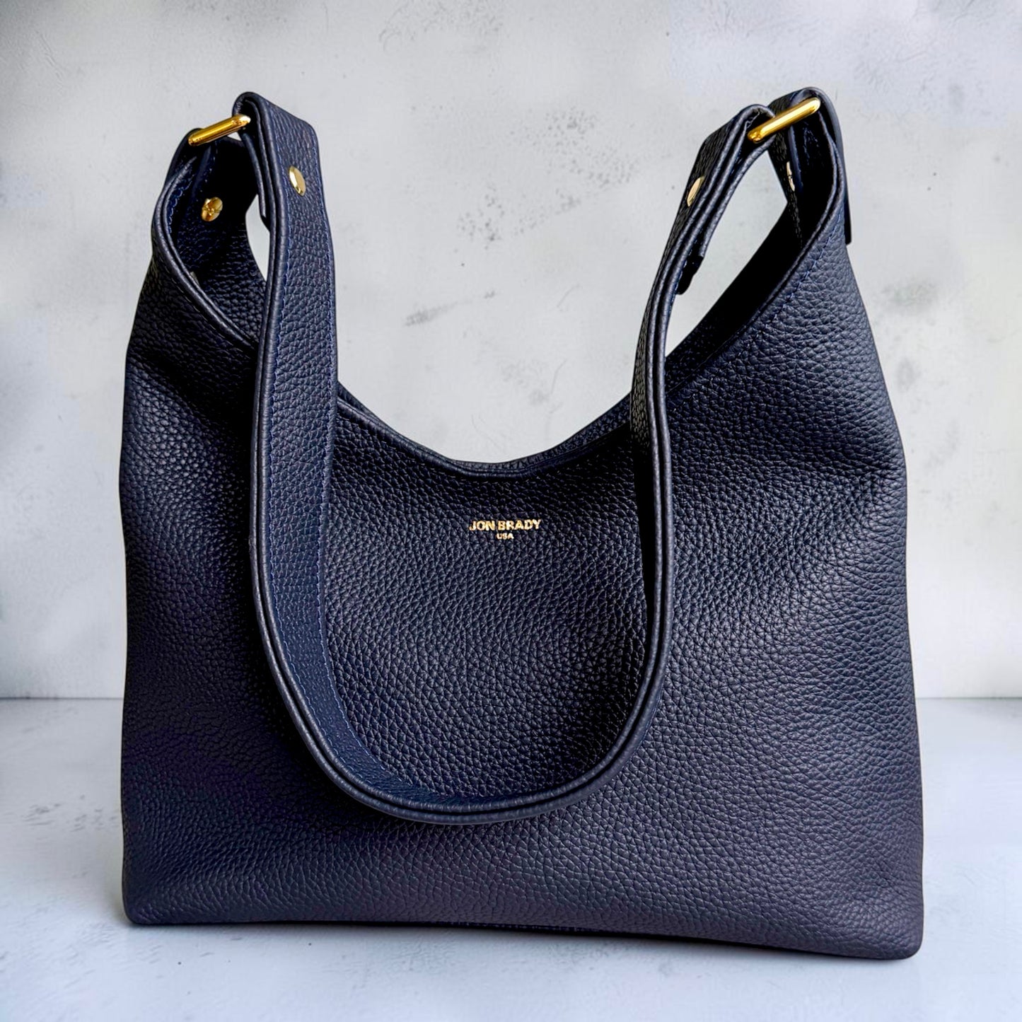 Vella Shoulder Bag-Navy