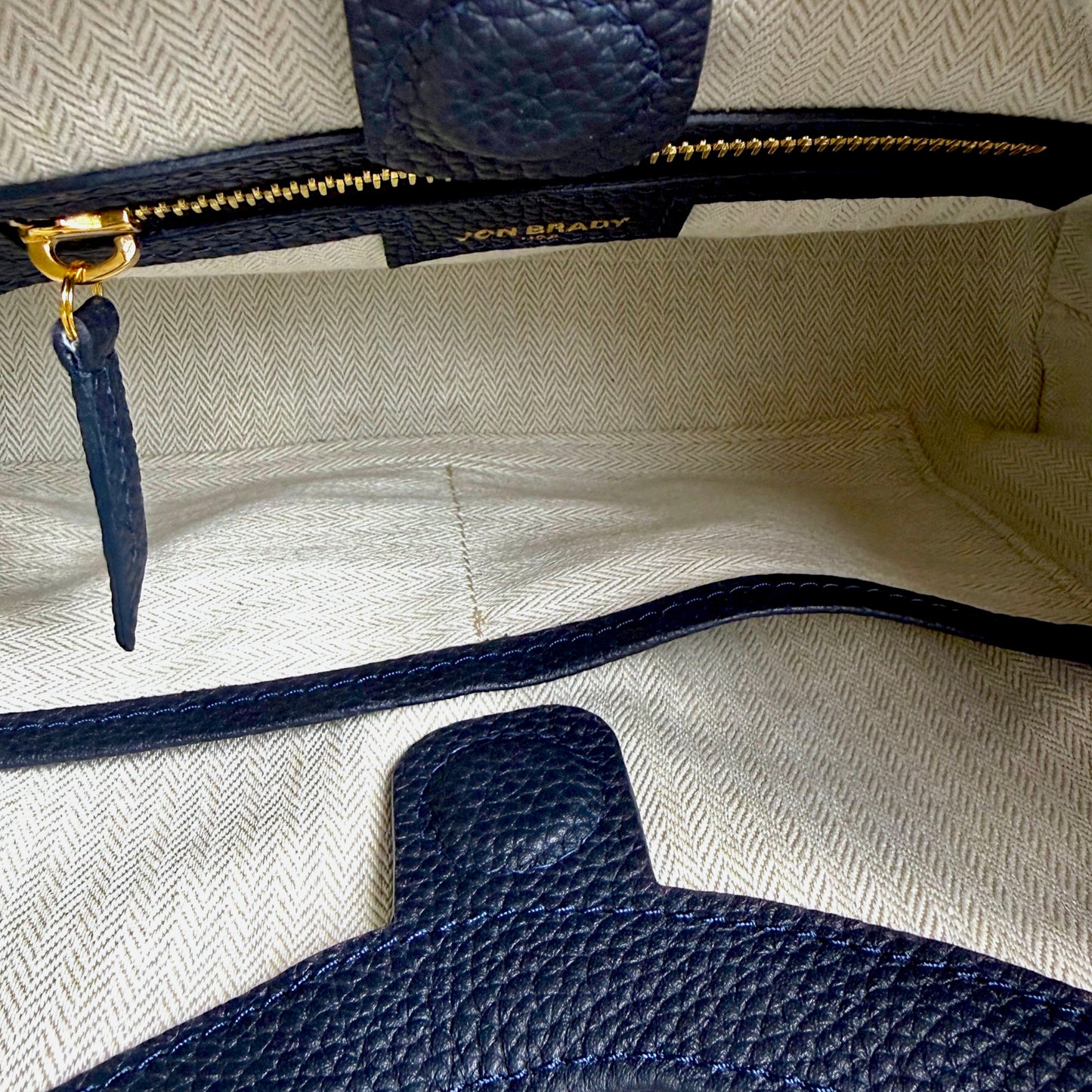 Vella Shoulder Bag-Navy