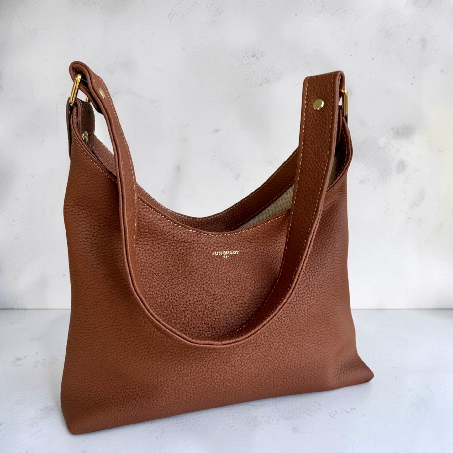 Vella Shoulder Bag-Cognac