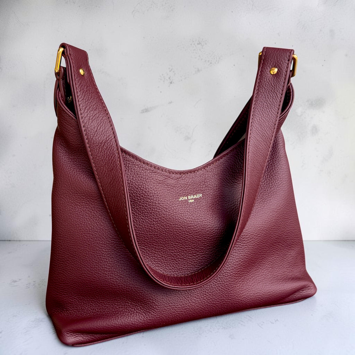 Vella Shoulder Bag-Bordeaux