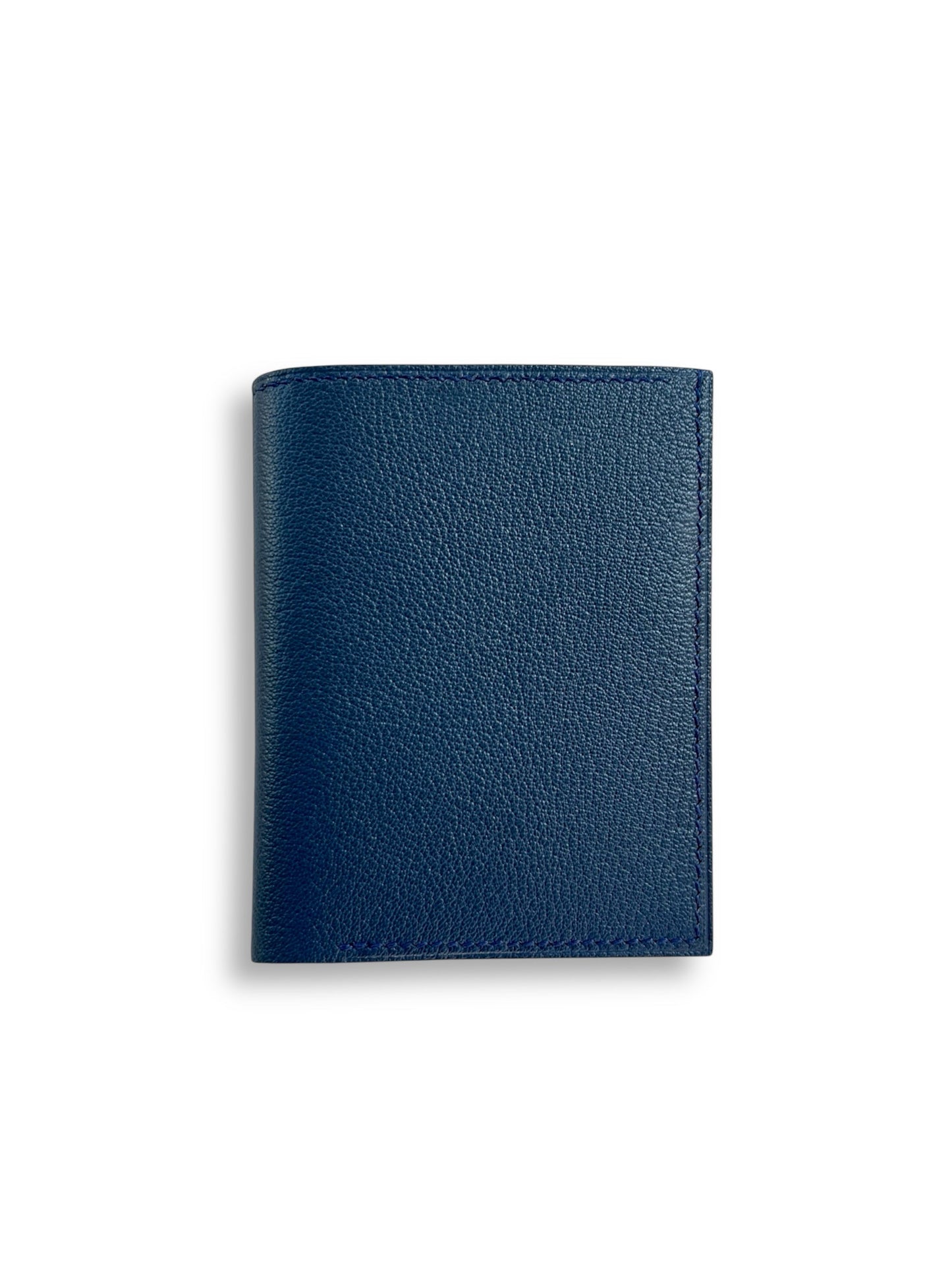 Hamilton wallet in chèvre  with chèvre interior, handcrafted by Jon Brady USA.