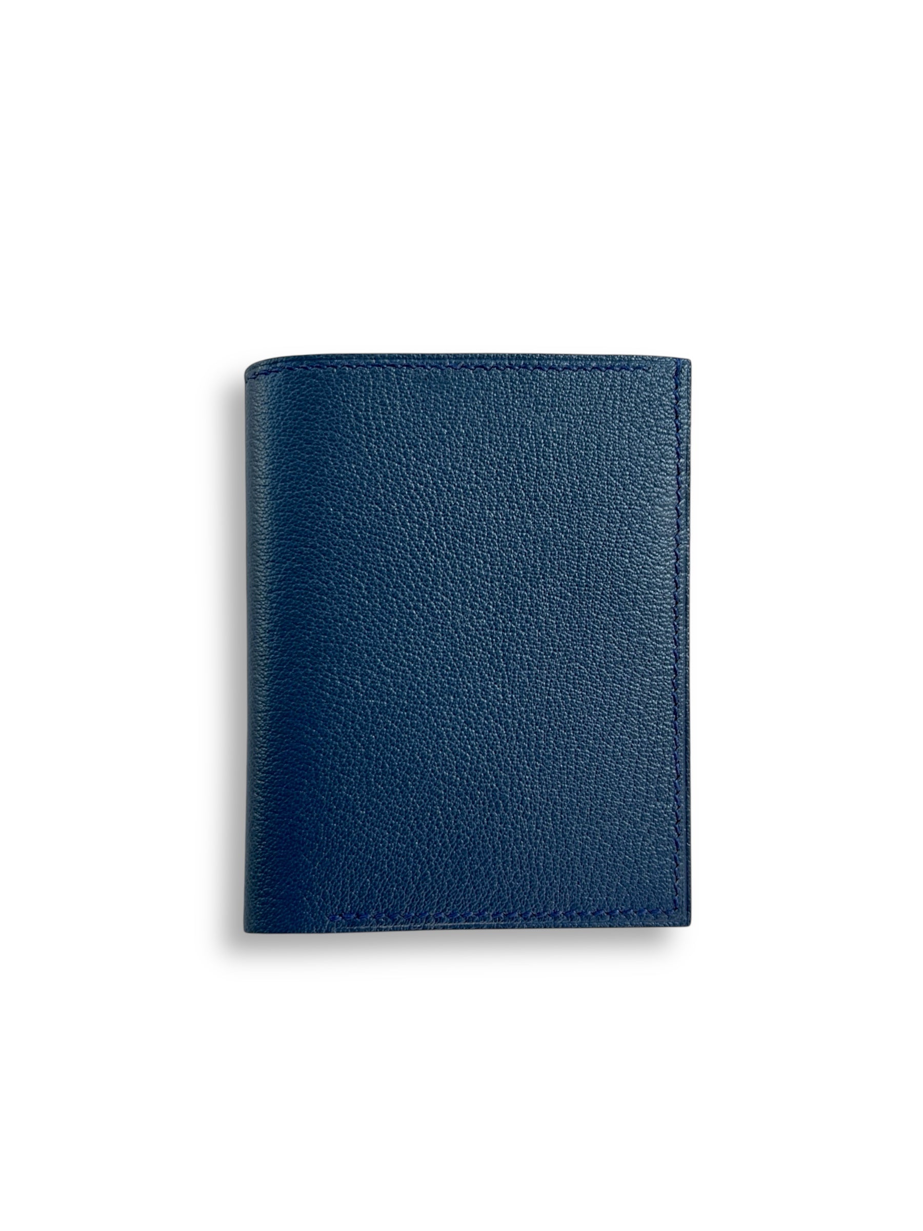 Hamilton wallet in chèvre  with chèvre interior, handcrafted by Jon Brady USA.