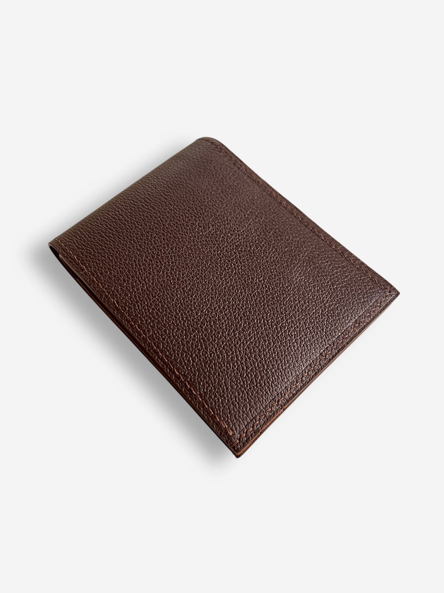 Ashford wallet in evercolor with chèvre interior, handcrafted by Jon Brady USA.