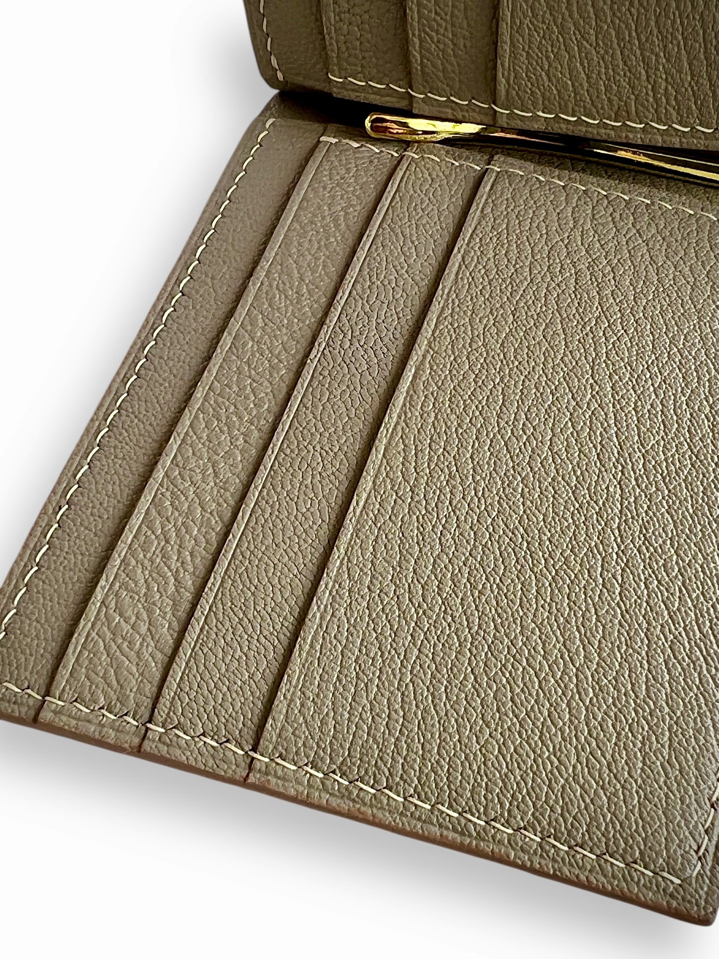 Atlas Wallet in Haas Epsom Calfskin & French Chèvre