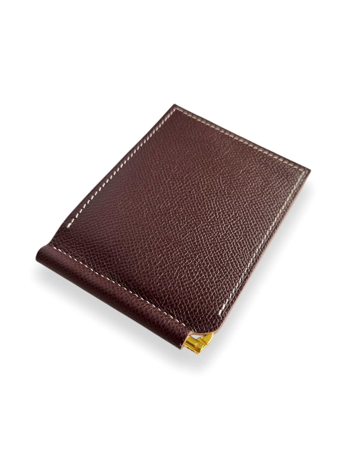 Atlas Wallet in Haas Epsom Calfskin & French Chèvre
