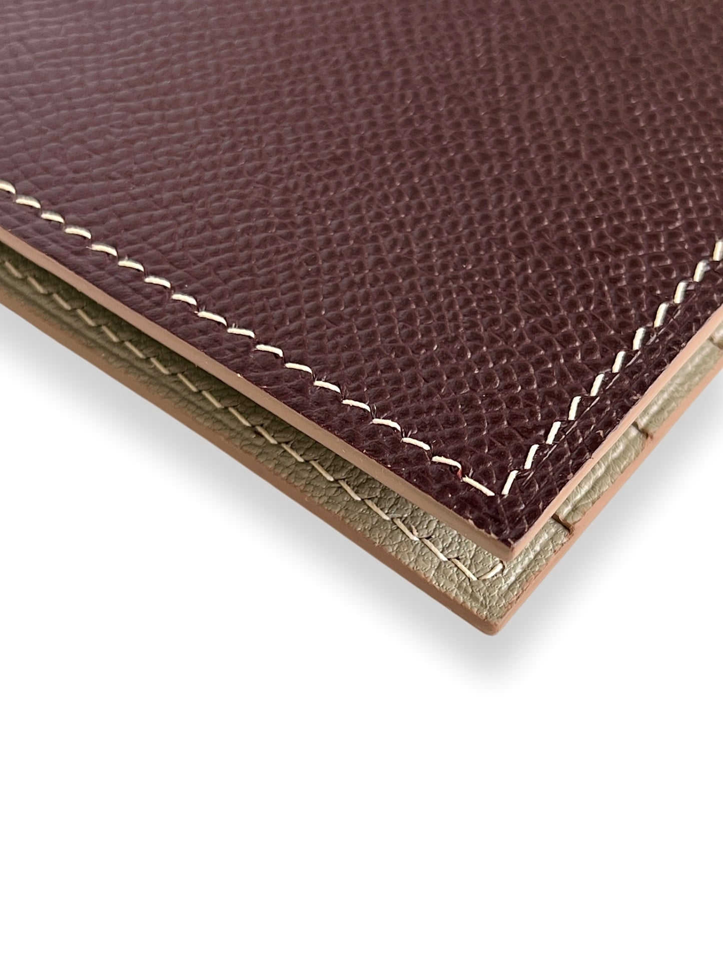 Atlas Wallet in Haas Epsom Calfskin & French Chèvre