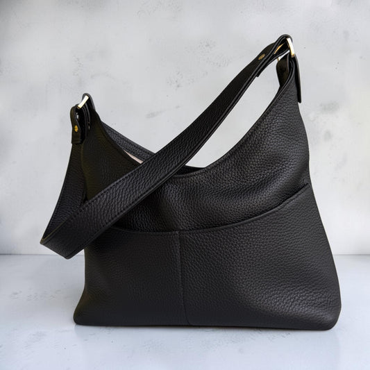 Vella Shoulder Bag-Black