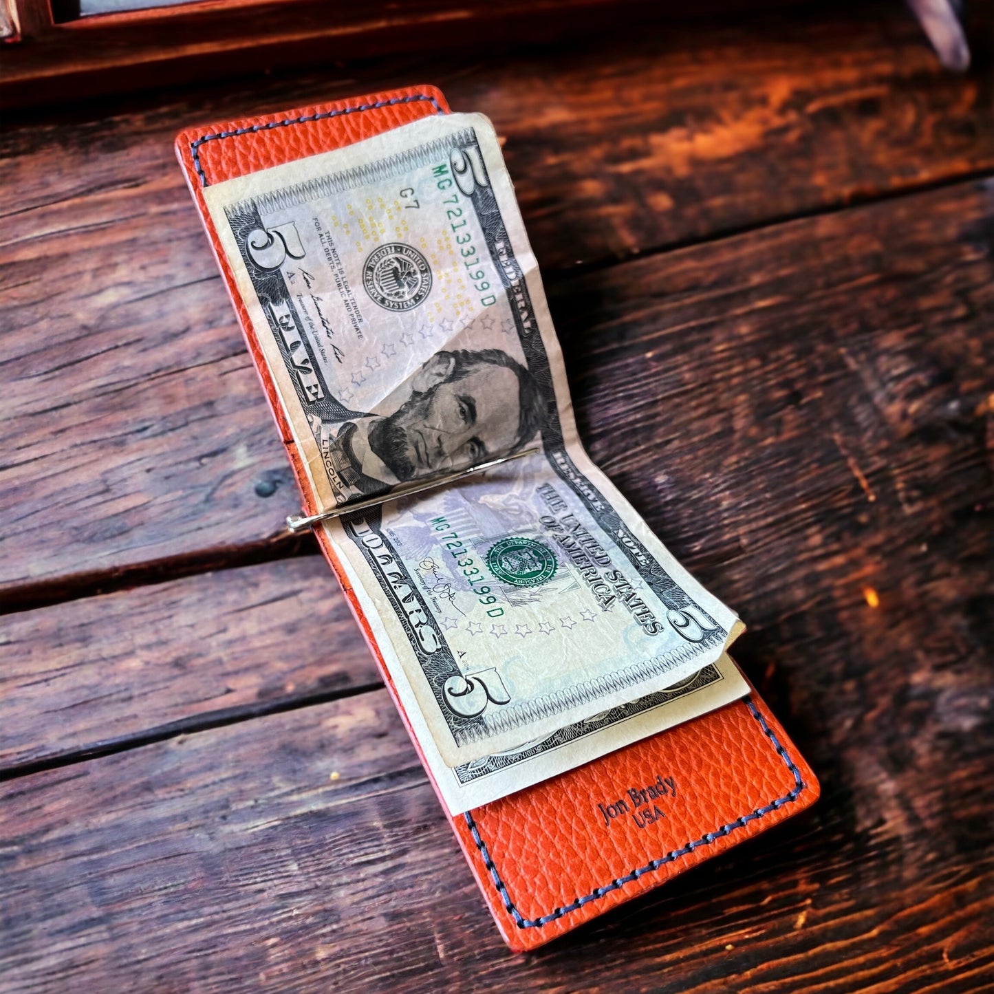 Slim Money Clip Wallet